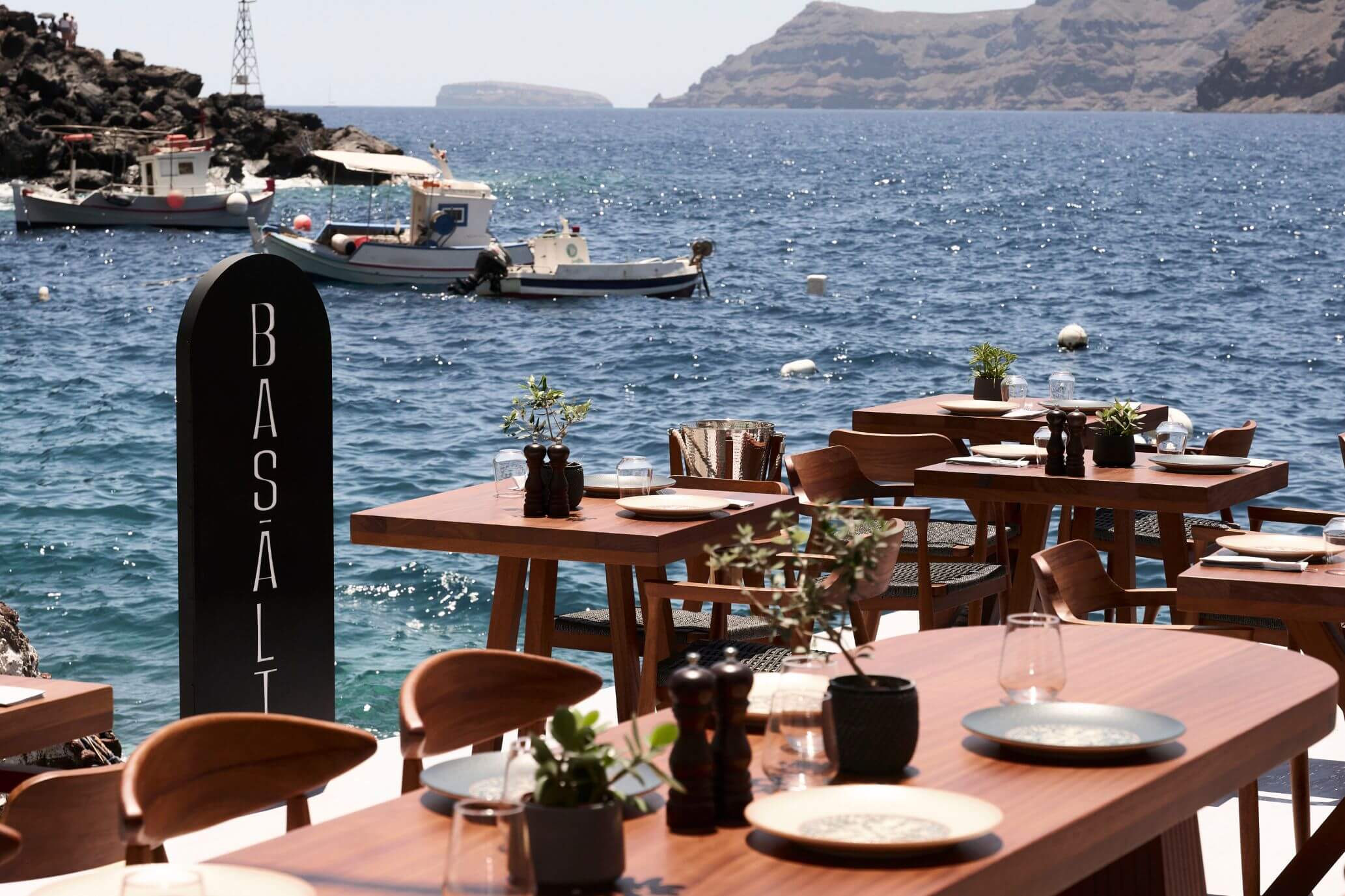 Basalt Santorini Restaurant Bar